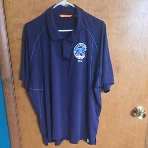 CHICAGO CUBS Cutter & Buck CBUK Navy Polo